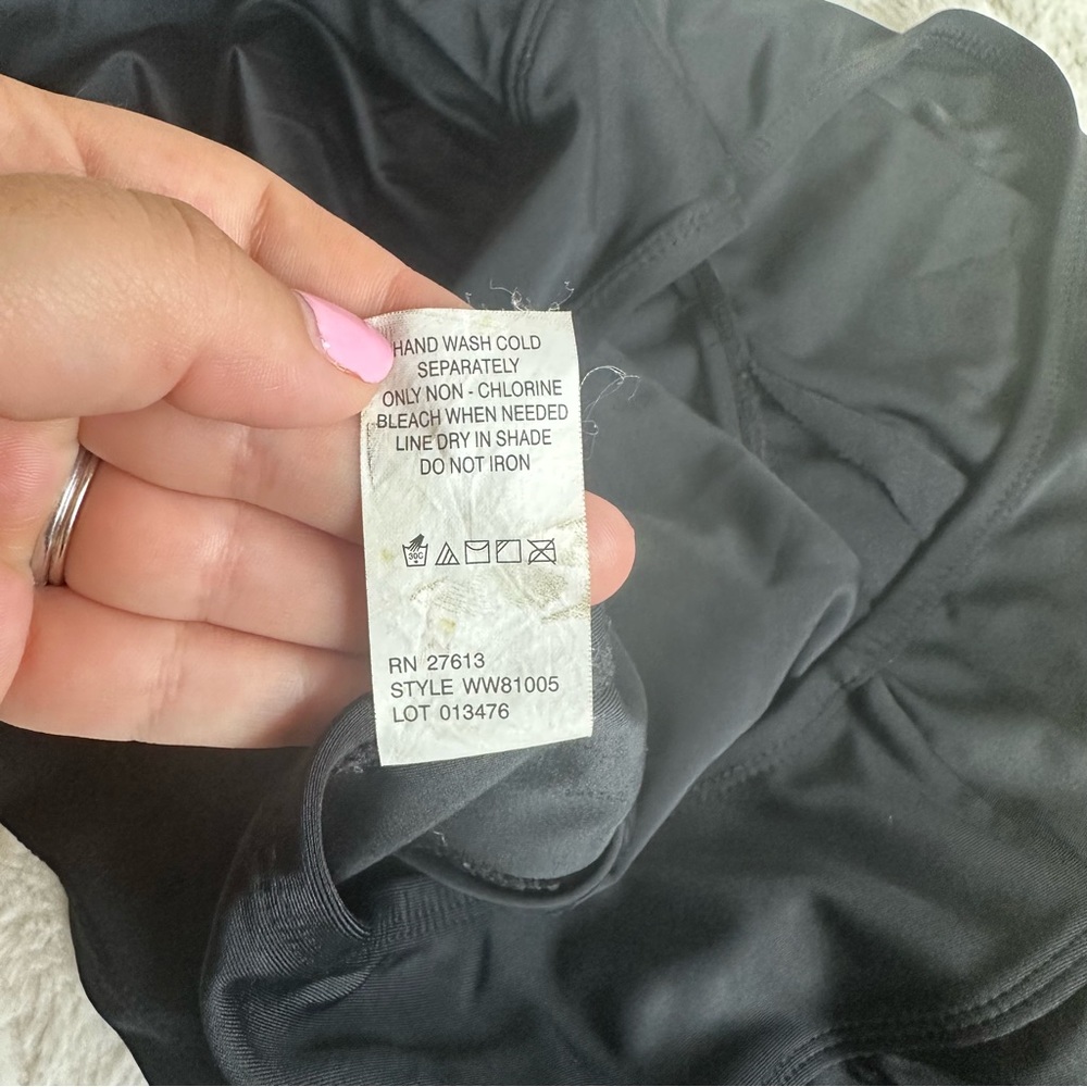 Beach Native | Black Tummy Control Swim Skirt | Size 18W - Picture 9 of 14